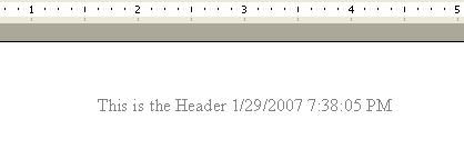 VBA Word Footer and Header Code 1